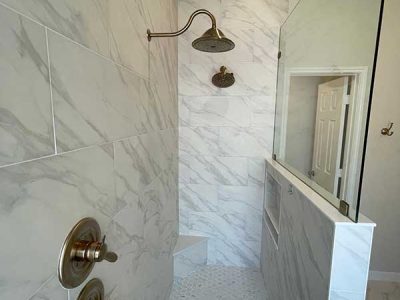 Modern Bath Remodeling Project