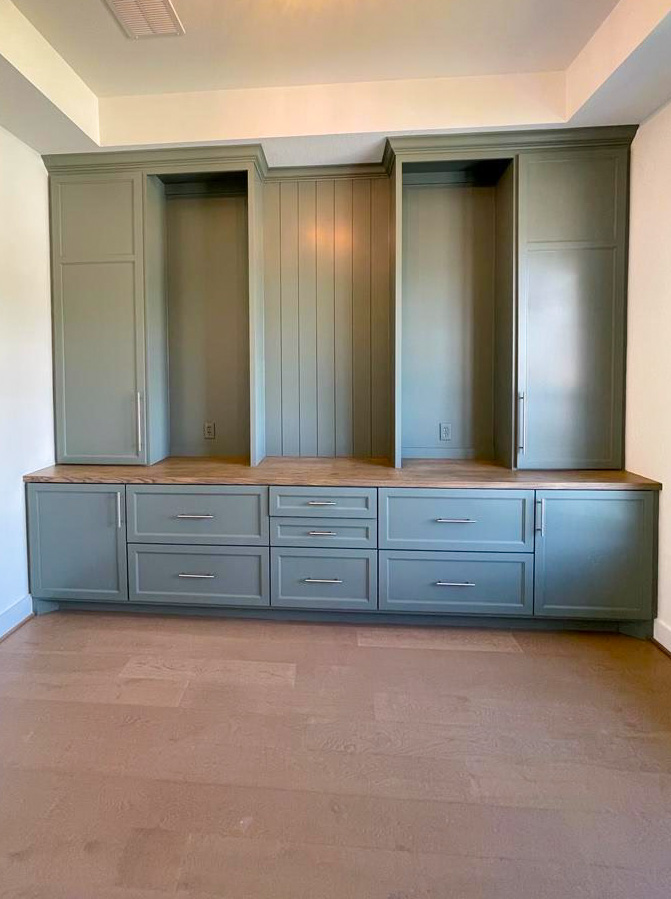Custom cabinets by The Woodlands Premier Remodeling