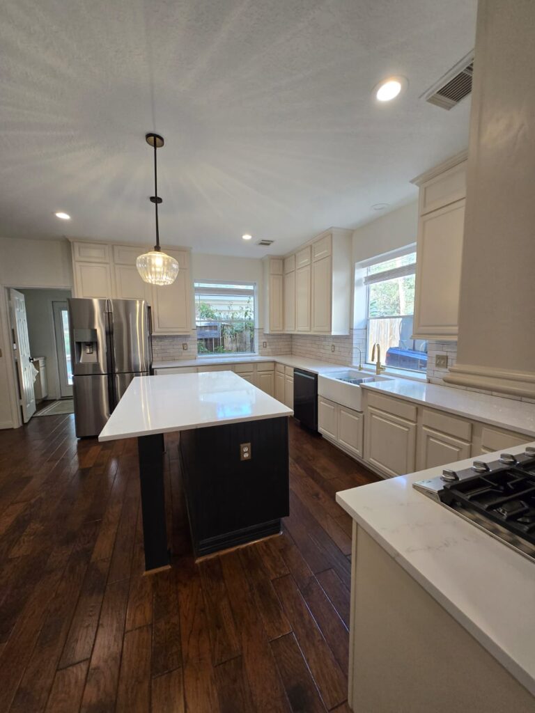 Windfern Pl Kitchen Remodel After photo by The Woodlands Premier Remodeling